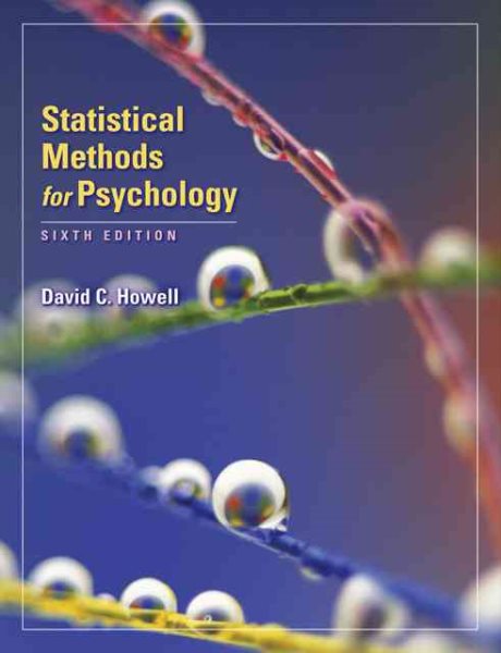 Statistical Methods for Psychology cover
