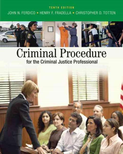 Criminal Procedure for the Criminal Justice Professional cover