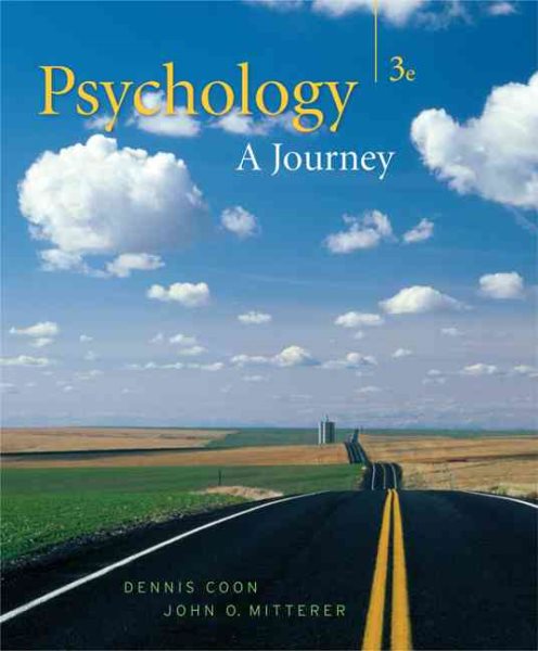 Psychology: A Journey (with Practice Exam and Visual Guide) cover