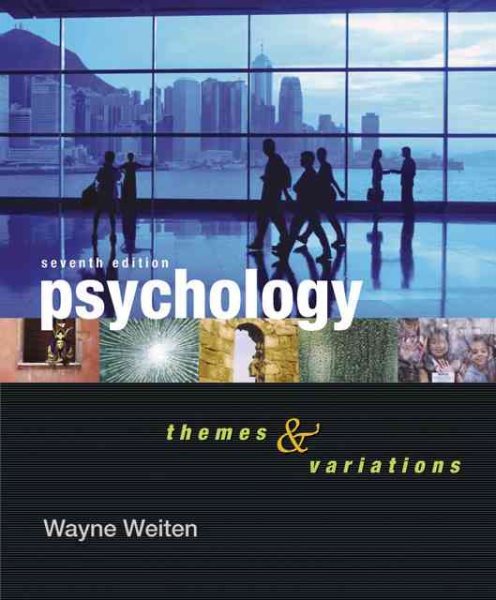 Psychology: Themes and Variations cover