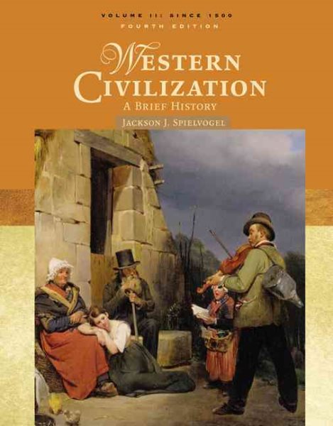 Western Civilization: A Brief History, Volume II: Since 1500 cover