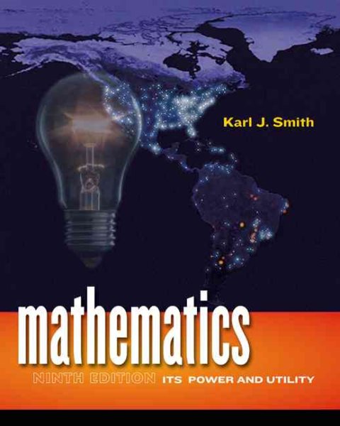 Mathematics: Its Power and Utility (Available 2010 Titles Enhanced Web Assign)