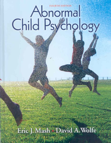 Abnormal Child Psychology (Available Titles CengageNOW) cover