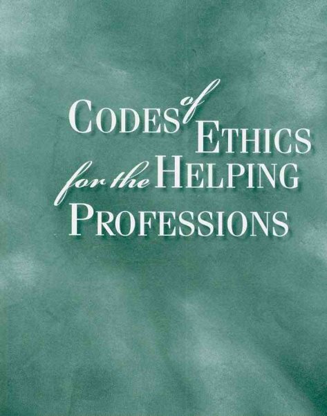 Codes of Ethics for the Helping Professions cover