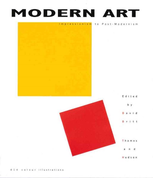 Modern Art: Impressionism to Post-Modernism cover