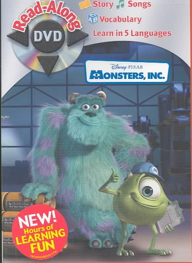 Monsters, Inc. Disney Read-Along cover