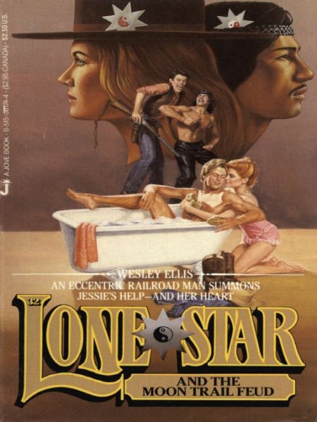 Lone Star and the Moon Trail Feud (Lone Star, No 32) cover
