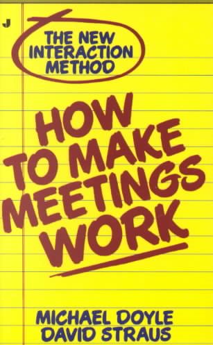 How to Make Meetings Work cover