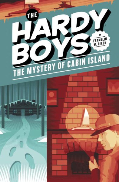 The Mystery of Cabin Island #8 (The Hardy Boys) cover