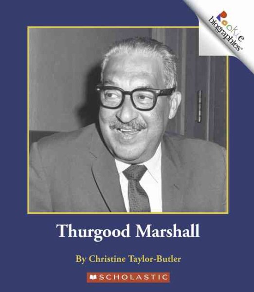Thurgood Marshall (Rookie Biographies) cover