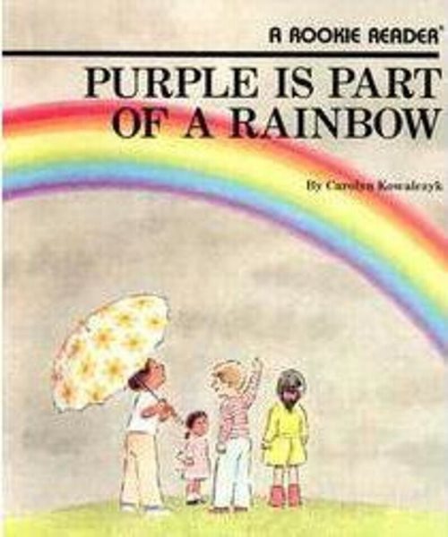 Purple Is Part of a Rainbow (Rookie Reader) (Rookie Reader Repetitive Text) cover