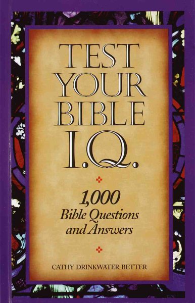 Test Your Bible IQ cover