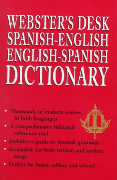 Webster's Spanish-English/English-Spanish Dictionary cover