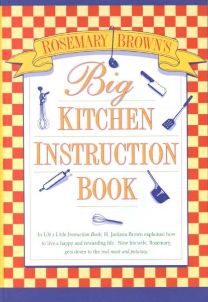 Big Kitchen Instruction Book cover
