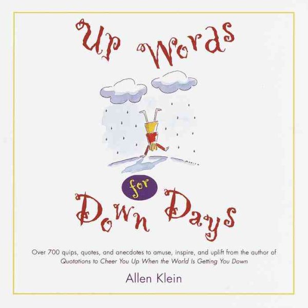 Up Words for Down Days cover