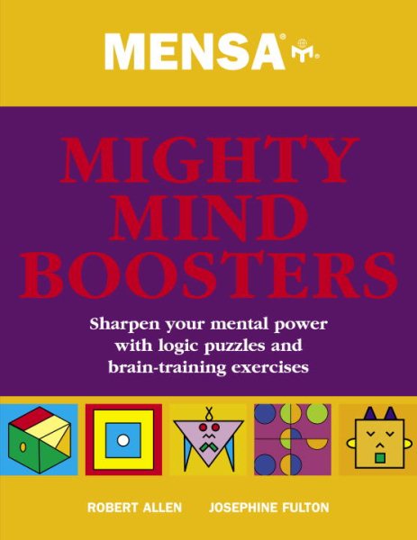 Mensa Mighty Mind Boosters cover