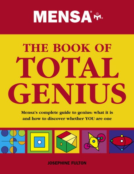 Mensa The Book of Total Genius cover