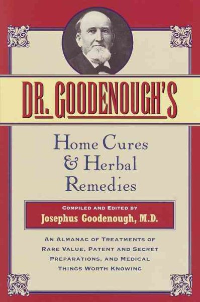 Dr. Goodenough's Home Cures and Herbal Remedies cover