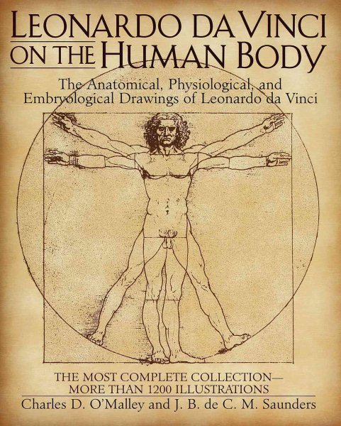 Leonardo daVinci on the Human Body cover