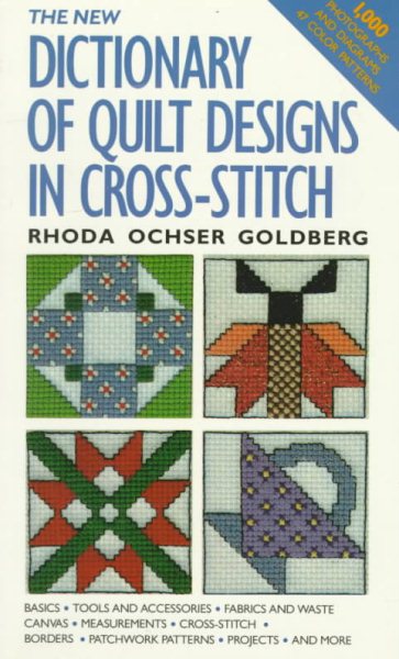 The New Dictionary of Quilt Designs in Cross-Stitch cover