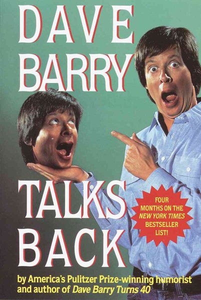 Dave Barry Talks Back cover