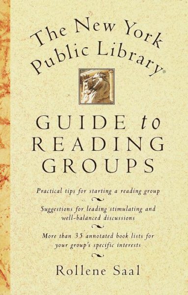 The New York Public Library Guide to Reading Groups  The cover