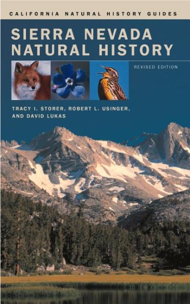 Sierra Nevada Natural History: An Illustrated Handbook cover