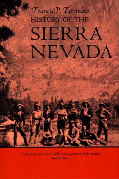 History of the Sierra Nevada cover