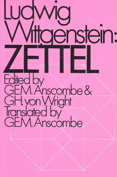 Zettel (English and German Edition)