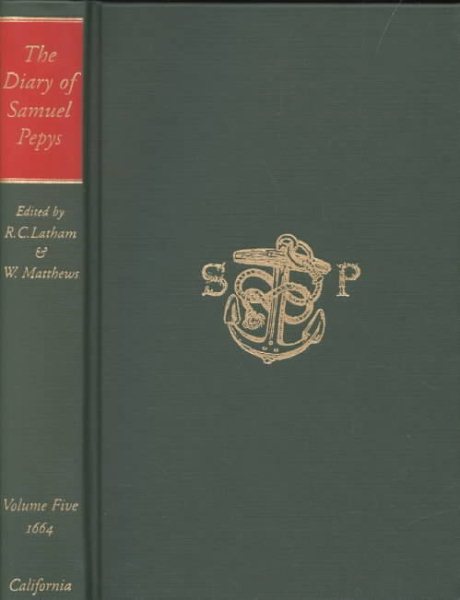 The Diary of Samuel Pepys, Vol. 5: 1664 cover