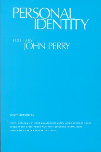 Personal Identity (Topics in Philosophy) cover