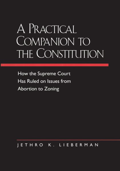 A Practical Companion to the Constitution cover