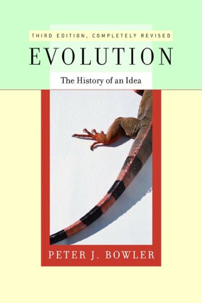 Evolution: The History of an Idea cover