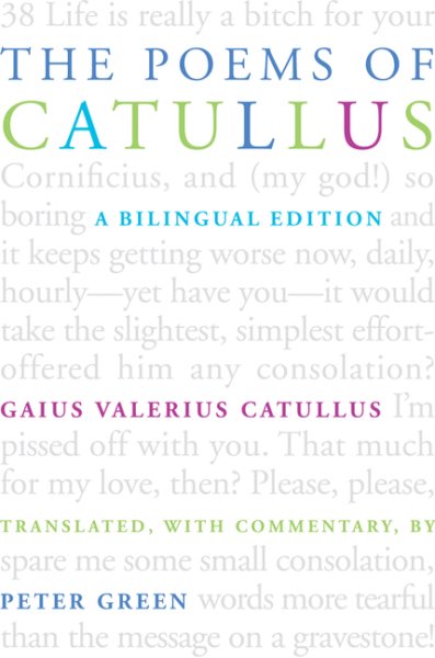 The Poems of Catullus: A Bilingual Edition cover