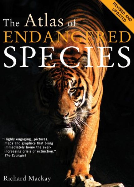 The Atlas of Endangered Species (Atlas Of... (University of California Press)) cover