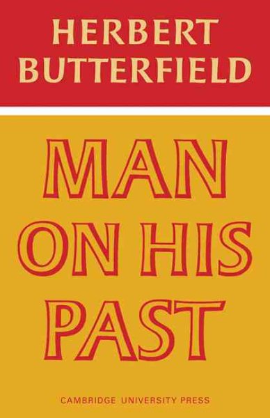 Man on His Past (Smuts Memorial Lecture) cover
