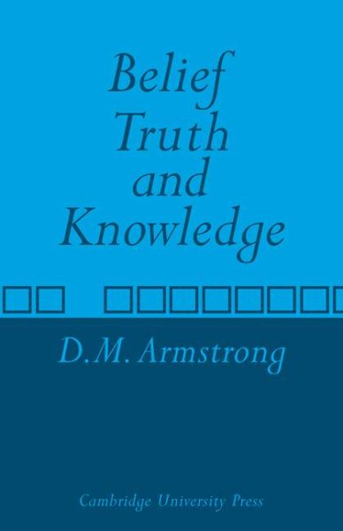 Belief, Truth and Knowledge cover