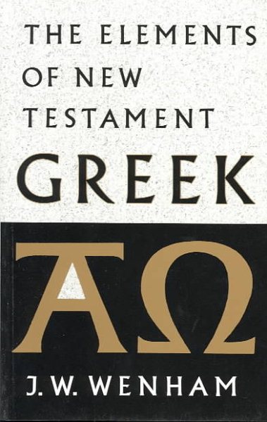 The Elements of New Testament Greek cover