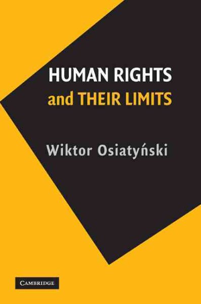 Human Rights and their Limits cover