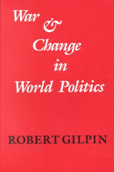 War and Change in World Politics cover