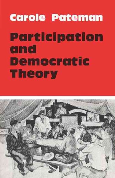 Participation and Democratic Theory cover