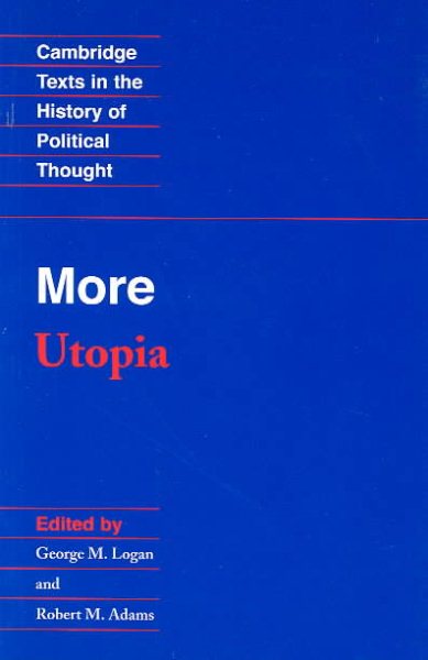 More: Utopia (Cambridge Texts in the History of Political Thought) cover