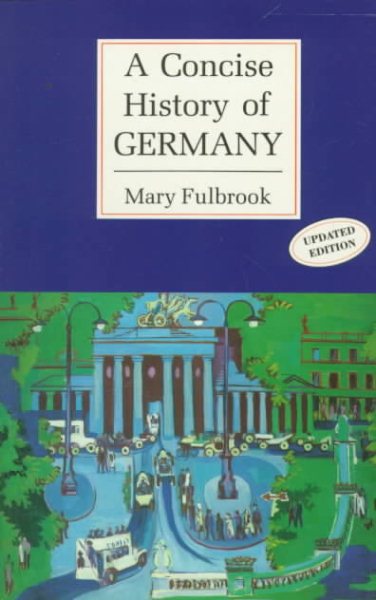 A Concise History of Germany (Cambridge Concise Histories) cover