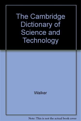 The Cambridge Dictionary of Science and Technology cover