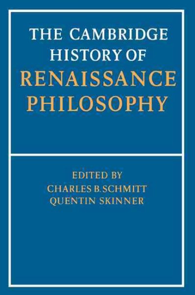 The Cambridge History of Renaissance Philosophy cover
