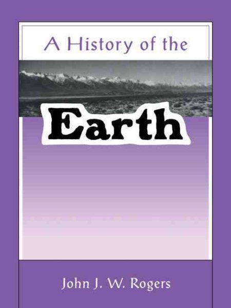 A History of the Earth cover