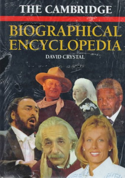 The Cambridge Biographical Encyclopedia cover