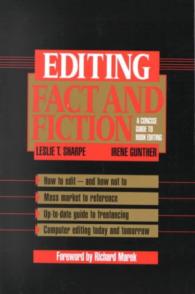 Editing Fact and Fiction cover