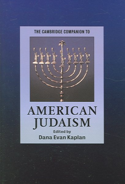 The Cambridge Companion to American Judaism (Cambridge Companions to Religion) cover