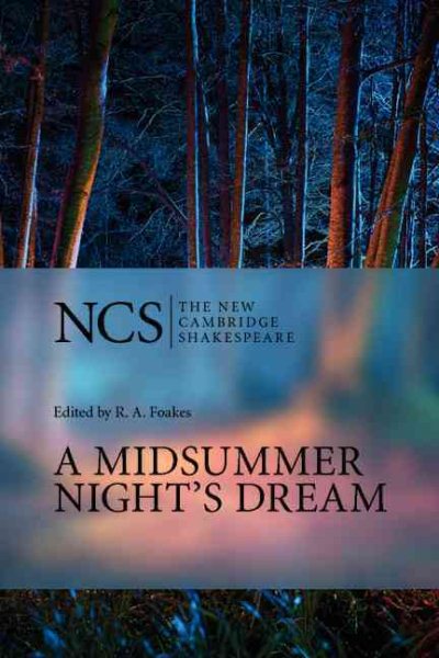 A Midsummer Night's Dream (The New Cambridge Shakespeare) cover